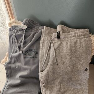 Columbia Womens Sweatpants & Mens Adidas Sweatpants